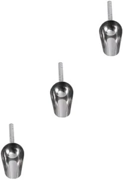 PATKAW 3pcs Pet Feeding Scoop Stainless Steel Pet Feeder Pet Food Scoop 1/2 Cup Scoop Dog Food Scooper Feed Scoop Aluminum Scoop Metal Dog Food Shovel Dog Food Spoon Ice Machine Thicken -Purritos Shop 21O7Dh2w1jL. AC