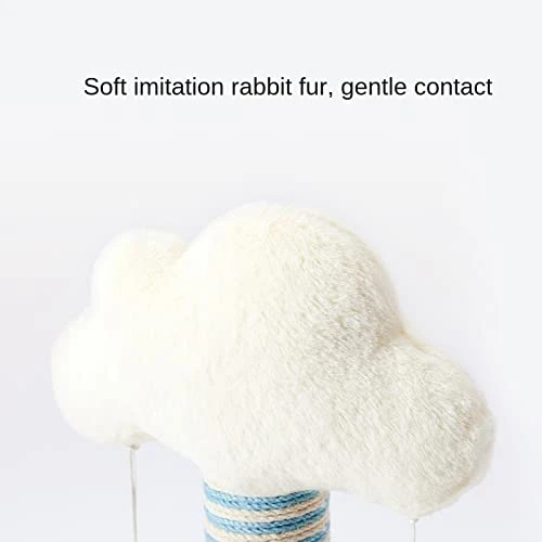 JYDQM Cats Climbing Frame Sisal Small Cats Scratching Board Cat Toys Does Not Grinding Claws Furniture Cats Gripping Column (Color : A, Size : One Size) 7 JYDQM Cats Climbing Frame Sisal Small Cats Scratching Board Cat Toys Does Not Grinding Claws Furniture Cats Gripping Column (Color : A, Size : One Size) - Image 5