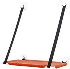 GENERIC Single Layer Cat Litter Window Plus Velvet Hanging Swing Pet Supplies Cat Sucker Warm Hanging Nest Pet Supplies Plus Hoodie (Orange, One Size) -Purritos Shop 3156IqDgmNL. AC 2