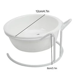 GLOGLOW Raised Ceramic Litter Prevents Vomiting Lutbar Reduces Dog Litter Pressure -Purritos Shop 31DztVAwaTL