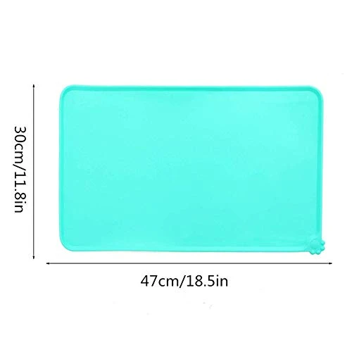 TYUXINSD Beautiful Cat Cushion Silica Gel Waterproof Cat Litter Mat Durable Non Slip Dog Mattress Protect Floor And Carpet Easy Clean Pet Bed Mat For Kittens Black (Color : Green) 4 TYUXINSD Beautiful Cat Cushion Silica Gel Waterproof Cat Litter Mat Durable Non Slip Dog Mattress Protect Floor And Carpet Easy Clean Pet Bed Mat For Kittens Black (Color : Green) - Image 2