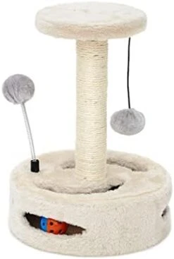 JYDQM Toy Climbing Furniture Cats Scratching Shape Interactive Toys Kitten Climbing Frame Cats Scratch Board (Color : A, Size : One Size) 11 JYDQM Toy Climbing Furniture Cats Scratching Shape Interactive Toys Kitten Climbing Frame Cats Scratch Board (Color : A, Size : One Size) -Purritos Shop 31F3KNnhhlL. AC