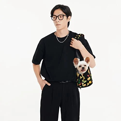 Soft Sided Travel Pet Carrier Tote Hand Bag Mexican-Seamless-Food Portable Small Dog/Cat Carrier Purse 6 Soft Sided Travel Pet Carrier Tote Hand Bag Mexican-Seamless-Food Portable Small Dog/Cat Carrier Purse - Image 4