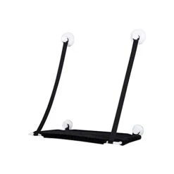 Single Layer Cat Litter Window Plus Velvet Hanging Swing Pet Supplies Cat Sucker Warm Hanging Nest Pet Supplies For Dogs Bed (Black, One Size)