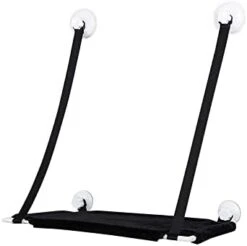 GENERIC Single Layer Cat Litter Window Plus Velvet Hanging Swing Pet Supplies Cat Sucker Warm Hanging Nest Pet Supplies Plus Hoodie (Orange, One Size) -Purritos Shop 31K3pkPI3tL. AC 2