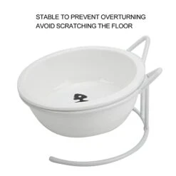 GLOGLOW Raised Ceramic Litter Prevents Vomiting Lutbar Reduces Dog Litter Pressure -Purritos Shop 31KlINeYrwL