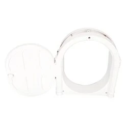 Pet Interior Door, Flapless Durable ABS Easy DIY Installation Arched Cat Door For Puppy For Indoor -Purritos Shop 31KwASREqAL