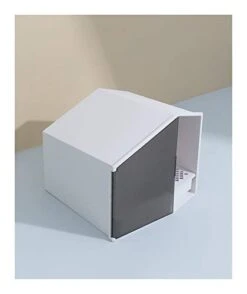 YangYan Tray Litter Box Furniture Cat Toilet Pet Cat Wc Box Semi Closed Pet Products Kitty Litter Box Sand Caja Arena Gato Toilet (Color : 1)