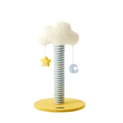 JYDQM Cats Climbing Frame Sisal Small Cats Scratching Board Cat Toys Does Not Grinding Claws Furniture Cats Gripping Column (Color : A, Size : One Size)