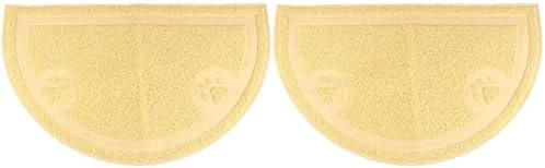 EVANEM Washable Rug Washable Rug Washable Runner Rug Of 2 Cat Litter Tray Cat Litter Cushion Pet Supplies Cat Pad Mat, Pratical Semicircular Half Circle Rug Plastic Bins Plastic Bins 8 EVANEM Washable Rug Washable Rug Washable Runner Rug Of 2 Cat Litter Tray Cat Litter Cushion Pet Supplies Cat Pad Mat, Pratical Semicircular Half Circle Rug Plastic Bins Plastic Bins - Image 6