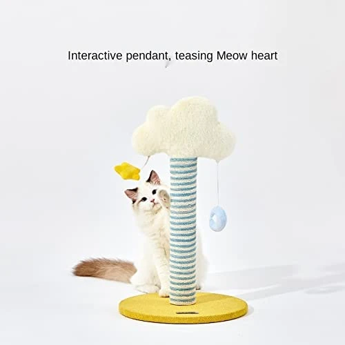 JYDQM Cats Climbing Frame Sisal Small Cats Scratching Board Cat Toys Does Not Grinding Claws Furniture Cats Gripping Column (Color : A, Size : One Size) 4 JYDQM Cats Climbing Frame Sisal Small Cats Scratching Board Cat Toys Does Not Grinding Claws Furniture Cats Gripping Column (Color : A, Size : One Size) - Image 2