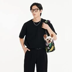 Soft Sided Travel Pet Carrier Tote Hand Bag Vegetables-Food-Doodle Portable Small Dog/Cat Carrier Purse -Purritos Shop 31kVaS6nwEL