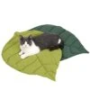 Leaf Shape Cat Mat Sleeping Soft Dog Cat Bed Mat Autumn And Winter Bite Resistant Pet Cage Mat Cats Kennel Pad