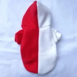 New Pet Sweater Teddy Clothes Winter Pet Clothes Puppy Clothes Dog Clothes (Red+White,XS)