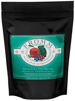 Fromm Four-Star Nutritionals Duck A La Veg Cat Food - Premium Dry Cat Food - Duck Recipe - 2.5 Lb