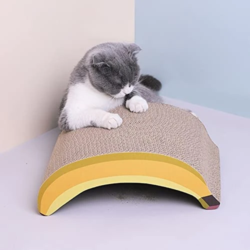 JYDQM Cats Scratching Board Claw Grinder Corrugated Paper Kitten Scraper Rest Mat Cats Supplies Wear-Resistant Scratcher (Color : A, Size : One Size) 4 JYDQM Cats Scratching Board Claw Grinder Corrugated Paper Kitten Scraper Rest Mat Cats Supplies Wear-Resistant Scratcher (Color : A, Size : One Size) - Image 2