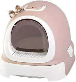 SHUTING2020 Cat Litter Box Kitty Litter Boxes Cat Litter Bowl Full Closed Drawer Cat Food Cat Toilet Large Cat Sand Bowl Anti-Splashing Cat Pot Pot Pull Deodorant Kitty Litter Loo Litter Litter Box 12 SHUTING2020 Cat Litter Box Kitty Litter Boxes Cat Litter Bowl Full Closed Drawer Cat Food Cat Toilet Large Cat Sand Bowl Anti-Splashing Cat Pot Pot Pull Deodorant Kitty Litter Loo Litter Litter Box -Purritos Shop 4122xIjdf6L. AC