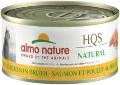 Almo Nature HQS Natural Variety Pack Grain Free, Additive Free Recipes - Chicken With Pumpkin (6); Chicken Breast (6); Tuna Atlantic Style (6); Chicken & Cheese(6), Adult Cat Canned Wet Food, Shredded -Purritos Shop 412SF nwe0L. AC