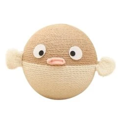 PATKAW Toys Sisal Rope Household Cat Scratcher Wear-Resistant Scratching Ball Cat Scratcher Ball Wear-Resistant Scratching Board Cat Treat Toy Dog Treat Dispenser Pet Cat Supplies