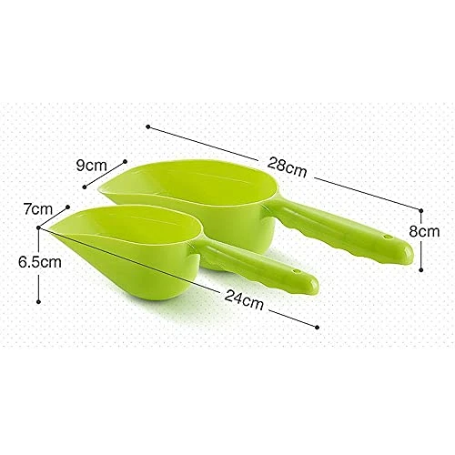 Food Scoop Dog Cat Food Scoop Ice Scoop Flour Scoop Candy Scoops Dry Measuring Cup Plastic Scoop Blue 5 Food Scoop Dog Cat Food Scoop Ice Scoop Flour Scoop Candy Scoops Dry Measuring Cup Plastic Scoop Blue - Image 3