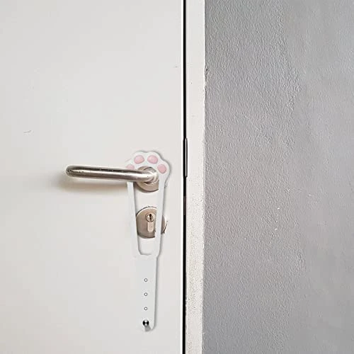 Yagosodee 2 Pcs Cat Door Holder Latch 4 Holes Adjustable Cat Door Stopper Alternative No Measuring To Keep Dogs Out Of Cat Litter Boxes And Food 5 Yagosodee 2 Pcs Cat Door Holder Latch 4 Holes Adjustable Cat Door Stopper Alternative No Measuring To Keep Dogs Out Of Cat Litter Boxes And Food - Image 3