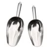 PATKAW 2pcs Dog Food Stainless Steel Spatula Stainless Steel Spoon Stainless Dog Food Scooper Metal Candy Scoop Multifunction Shovel Stainless Food Shovel Cat Food Shovel Pet Food Shovel