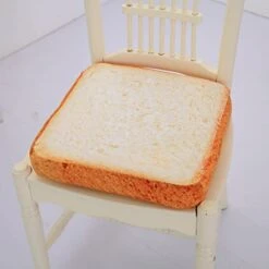 GENERIC Syneyper Creative Pet Mat Cat Dog Bed Washable Cushion Pillow Bread Mattress Pannier Dog (Khaki, One Size) -Purritos Shop 416B2ZNnVGL