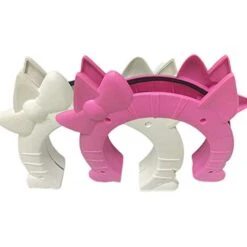 GENERIC Door Door For Cats Interior 2 Way Hole Shape Pass Fits Hollow Core Glass Solid Door For Cats Up Dog Gate Hole 2Pcs White -Purritos Shop 416jCaIYDQL