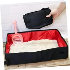 POPETPOP Cat Food Bowl Cat Litter Bowl Foldable Cat Litter Box Portable Litter Box Travel Valet Tray Cat Toilet Litter Tray Portable Cat Litter Tray Cat Toilet Box Cat Basin Cat Bowl Kitten 13 POPETPOP Cat Food Bowl Cat Litter Bowl Foldable Cat Litter Box Portable Litter Box Travel Valet Tray Cat Toilet Litter Tray Portable Cat Litter Tray Cat Toilet Box Cat Basin Cat Bowl Kitten -Purritos Shop 4181eDHRnHL