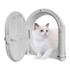 Naiveferry 1Pc Cat Door Interior Door Two Ways, 7.08 X 9.44 Inches No Flap Cat Door Pet Privacy Interior Door For Cats Up To 20 Lbs -Purritos Shop 4184Ry1lN6L