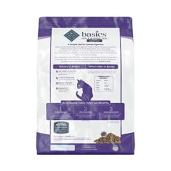 Blue Buffalo Basics Skin & Stomach Care Grain Free, Natural Indoor Adult Dry Cat Food, Turkey & Potato 11-lb 14 Blue Buffalo Basics Skin & Stomach Care Grain Free, Natural Indoor Adult Dry Cat Food, Turkey & Potato 11-lb -Purritos Shop 419DMUzW1HL