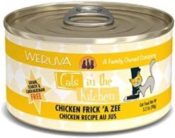 Weruva Cats In The Kitchen, Kitchen Cuties Variety Pack, Wet Cat Food, 3.2oz Can (Pack Of 12) -Purritos Shop 419ELMpQ3FL. AC