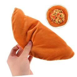 Plushes 4pcs Cat Nest Toys Cat Shelter Outdoor Large+Outdoor+mat Pizza Pet Mat Cozy Food Dog Cat Bed Kitten Bed Cat Supplies Indoor Cat Kennel Kitten Cage Cloth Round -Purritos Shop 41BIKWzaqxL