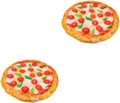 3 Pcs Mattress Mat Winter Machine Bed Bacon Comfortable Soft Round Orange Cozy For Warm Kennel Sleeping Cat Printing Pizza Portable Nest Pattern Puppy Plush Design Cute Pad -Purritos Shop 41BIooF1fdL. AC