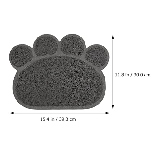 Silicone Placemats Cat Feeding Mat - 2pcs Cat Litter Mat Dog Bowl Mat Paw Shape Pet Feeding Mat Dog Dish Mat Anti- Water Bowl Placemat For Floor Puppy Dog Food 5 Silicone Placemats Cat Feeding Mat - 2pcs Cat Litter Mat Dog Bowl Mat Paw Shape Pet Feeding Mat Dog Dish Mat Anti- Water Bowl Placemat For Floor Puppy Dog Food - Image 3