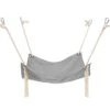 GENERIC Cat Hammocks Bed Pet Cage Hammocks Hanging Soft Pet Bed Pet Supplies For Dogs Bowls (Grey, One Size) 2 GENERIC Cat Hammocks Bed Pet Cage Hammocks Hanging Soft Pet Bed Pet Supplies For Dogs Bowls (Grey, One Size) -Purritos Shop 41IMTA33qzL