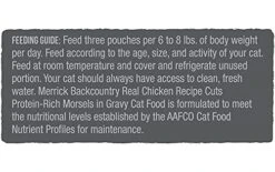 Merrick Backcountry Natural Wet Cat Food, Real Chicken Recipe Cuts With Added Vitamins & Minerals, Protein-Rich Morsels In Gravy, Grain Free Recipe, 3 OZ Pouch (Pack Of 12) -Purritos Shop 41KguDYNQpS