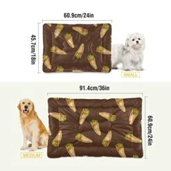 Food Burrito Dog Bed Cat Bed Soft Comfortable Pet Bed Non-Slip Calming Kennel Pad For Small Medium Large Dogs Cats 2116467 12 Food Burrito Dog Bed Cat Bed Soft Comfortable Pet Bed Non-Slip Calming Kennel Pad For Small Medium Large Dogs Cats 2116467 -Purritos Shop 41KzJUEfGKL