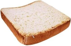 SONGBIRDTH Unique Toast Washable Cat Dog Sleeping Pad Mattress Soft Warm Pet Bed Carpet,Breathable Cotton Blend,Removable Easy To Clean 60 * 60cm -Purritos Shop 41TubrJ zCL. AC