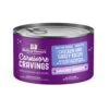 Stella & Chewy’s Carnivore Cravings Savory Shreds Cans – Grain Free, Protein Rich Wet Cat Food – Cage-Free Chicken & Turkey Recipe – (5.2 Ounce Cans, Case Of 24) -Purritos Shop 41UeUKVbDrL