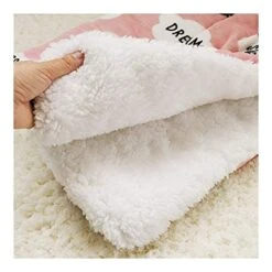 YangYan Fleece Cat Bed Mat Pet Bed Mat New Pet Soft Dog Cat Blanket Winter Foldable Pet Cushion Soft Warm Sleep Mat Cat Supplies (Color : Gray, Size : 35x50cm) -Purritos Shop 41WLudwxtUL