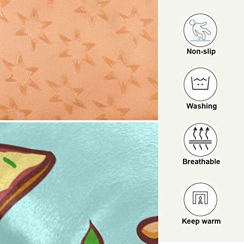 Food Pizza Dog Bed Cat Bed Soft Comfortable Pet Bed Non-Slip Calming Kennel Pad For Small Medium Large Dogs Cats 2116375 6 Food Pizza Dog Bed Cat Bed Soft Comfortable Pet Bed Non-Slip Calming Kennel Pad For Small Medium Large Dogs Cats 2116375 - Image 4