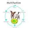 GENERIC Dog Cat Puzzle Toys, Cat Kitten Brain Toys Mentally Stimulation Toys Puzzle Feeder, Interactive Dog Cat Toys, Treat Dispenser Chew Toy Games, Dispensing Bowl Gifts For Puppy (Green And Yellow) -Purritos Shop 41Xs6p5Ca5L
