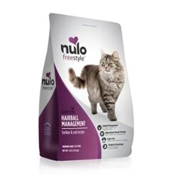 Nulo Freestyle Cat Food, For Hairball Management, Premium Grain-Free Dry Small Bite Kibble, All Natural Animal Protein Recipe With BC30 Probiotic For Digestive Health Support