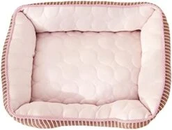 BLMIEDE Summer Mat For Dogs Cats Pet Self Mat Soft Rectangle Washable Bed Cushion For Small Medium Large Breed Slow Cat Feeder Small (B, One Size) -Purritos Shop 41Z8haEZ8L. AC