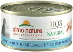 Almo Nature HQS Natural Variety Pack Grain Free, Additive Free Recipes - Chicken With Pumpkin (6); Chicken Breast (6); Tuna Atlantic Style (6); Chicken & Cheese(6), Adult Cat Canned Wet Food, Shredded -Purritos Shop 41ZjScpEzgL. AC