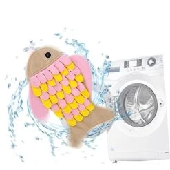 Pet Feeder Colorful Educational Detachable Sniff Portable Cat Smell Simulation Dog Pad Mat Cushion For Fish Pet Pet Slow Feeder -Purritos Shop 41a2svxxM1L