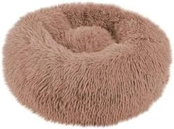 Koolee Pets Beds For Dog Round Cat Winter Warm Sleeping Bag Long Plush Soft Pet Bed Calming Bed -Purritos Shop 41ah3NHp46L. AC