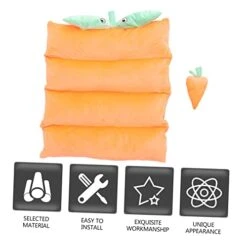 Balacoo Mat Warm Decorative Puppy Crate Soft Household Mattress Cave Pets Sleeping Pad Dogs Pumpkin Nest Mats House Thermal For Warming Creative Cushion Cat Bed Warmth Pet Small Home And