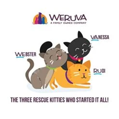 Weruva Cats In The Kitchen, Kitchen Cuties Variety Pack, Wet Cat Food, 3.2oz Can (Pack Of 12) -Purritos Shop 41ea3DQMdJL